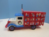Uncle Sam's Christmas Express Wooden Truck Merry Christmas Countdown/Advent Calendar