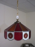 Awesome Tiffany Style US Marine Corps Opaque Glass  Hanging Ceiling Light Fixture