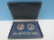 American Historic Society First and Last Dollars of the Millenium Coin Set Collection