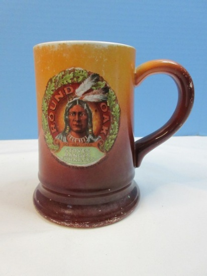 Stein Semi Porcelain Compliments of Estate of P.D. Beckwith Dowagiag, Mich. 1907