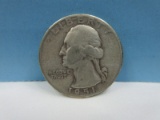 1951 Silver Washington Quarter Dollar Coin Composition 90% Silver