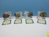 Collectors Bradford Exchange Porcelain Angel Figurines Thomas Kinkade's Heaven Grace