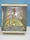 Collectors Mattel Celebration Barbie Doll Special 2000 Edition Stunning Gold and Ivory Dress