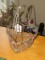 Wire Heart Design Basket