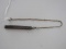 Sterling Silver Pencil Holder w/chain