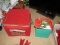 Fabric Ornament Storage Boxes