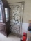 Antique Decorative free standing wrought iron divider