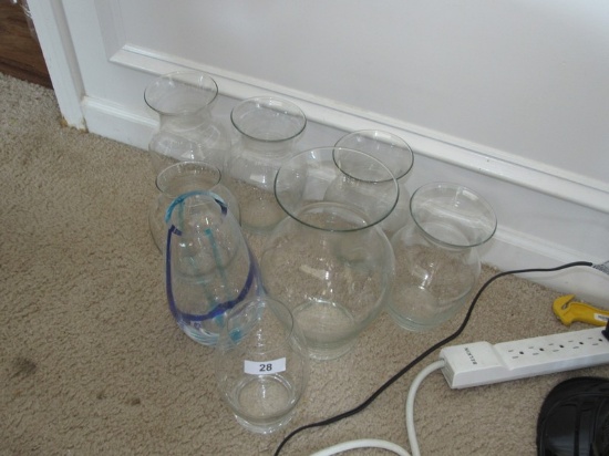 Glass Vase lot