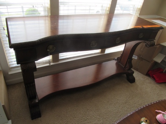 Bernhardt Grand Savannah Mahogany-Stained, 2 Drawer Buffet/Side Board