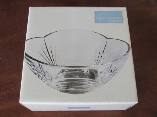 Celebrations by Mikasa Crystal Bowl (In Box)