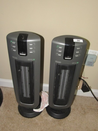 2 DeLonghi Ceramic Element Floor heaters