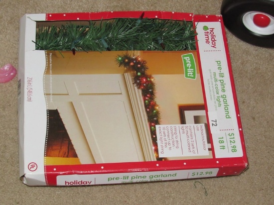Pre-lit Garland