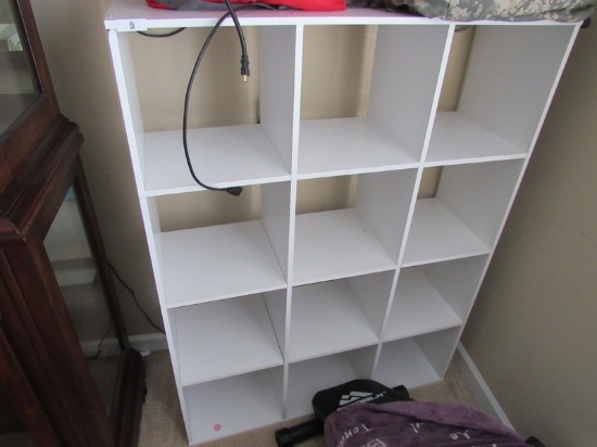 3x4 White wooden cubicle