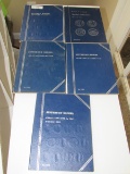 5 Whitman Nickel Coin books *NOT FILLED* (Some coins included)