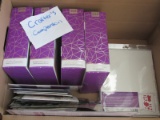 Crafters Companion Lot - Stencils, Stamps, Envelopes, Cards, Etc.