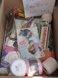 Sewing, Crochet, Knitting, Cross Stitch Lot