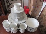 China Garden - Prestige Floral China Set.  Made in China.  Guo Guang.