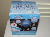 Frosty the snowman Motion Mosaic Hanging Projection ornament
