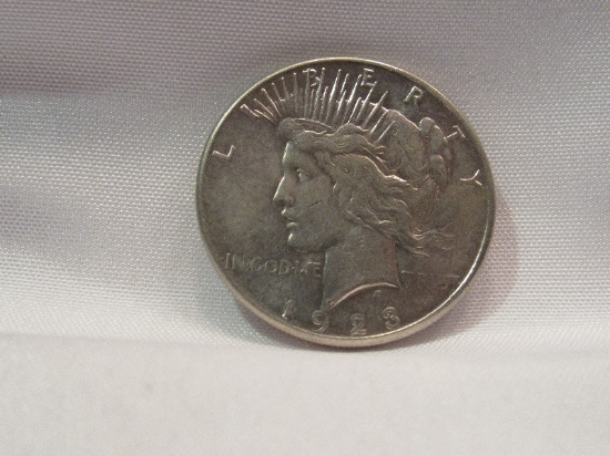 1923 S  Liberty Peace Dollar  No Mint Mark