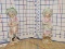 Porcelain Girls with Fish Figurines