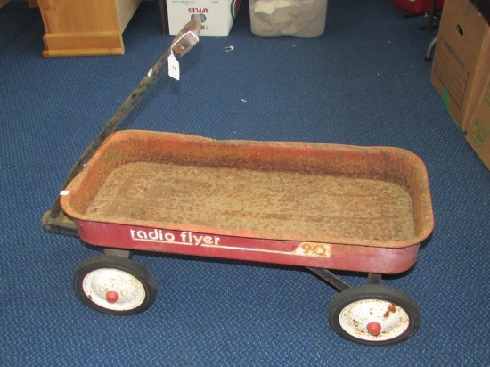 Red Radio Flyer 90 Wagon