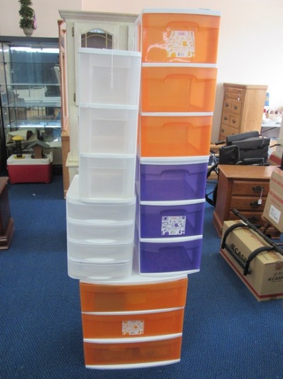 Plastic Bin Lot