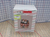 C.R Seasons LTD. Ceramic Village High School Lighted Christmas Village Collection Building
