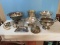 Group Misc. Silverplate/Nickel Silverplate The Raleigh Crumb Tray, Engraved Ice Bucket