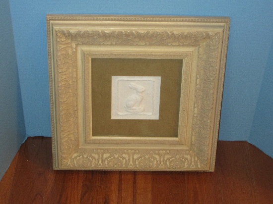 Mona and Associates Hand Made Pulp Fantasy Collection Profile Embossed Bunny Rabbit