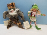 2 Mark Roberts Collection Celebrate The Magic of Christmas Small Fairy Elf Limited 640/5000 ed