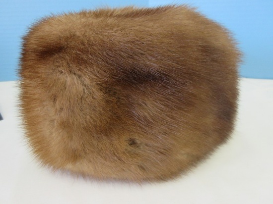 Montaldos Inc. Fur Hat Cap