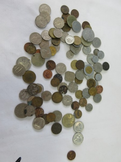 Misc. Foreign Coins Various Amounts/Countries