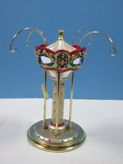 Waterford Holiday Heirlooms Carousel Ornament Stand NIB