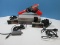 Vintage Nintendo Entertainment System Model No. NES-001 Circa 1985 w/adapter, 2 hand