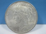 1923 Early Peace Silver Dollar Coin Philadelphia No Mint Mark 90% Silver