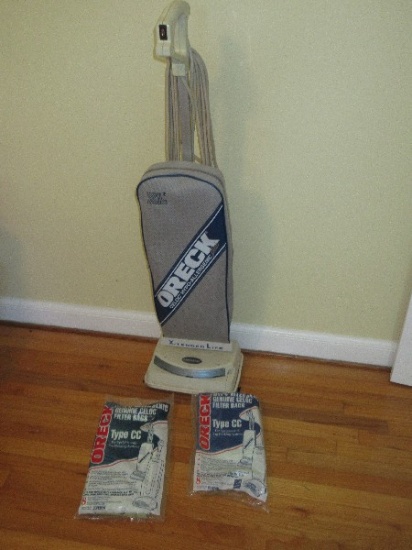 Oreck XL2 Upright Vacuum X-Tended Life Celco Hypo-Allergenic Plus w/14 Bags