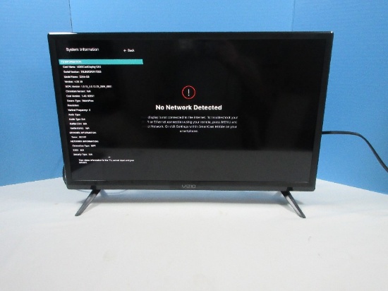 Vizio 24" Flat Screen TV w/Remote LCD HDTV Model D24h-G9 dts Studio Sound HDMI