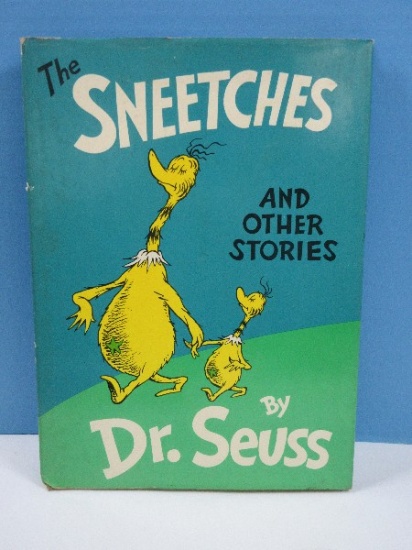 Vintage Dr. Seuss The Sneetches & Other Stories 1961 The Zax, The Many Daves, What Was I ?.