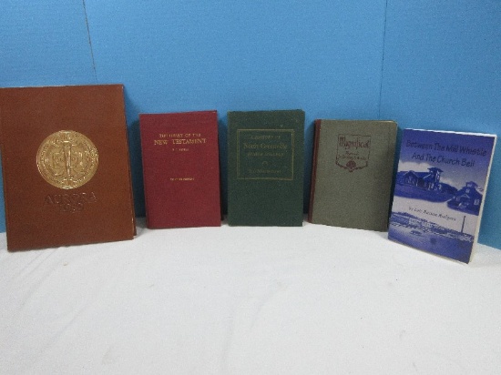 Book Lot Between The Mill Whistle & The Church Bell signed copy, History of North Greenville