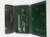 Vintage Modern Blue Print Company Made in Germany Drafting Tools in Case