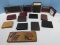 14 New Leather Men's Billfolds, Rolfs Flip Fold, Claiborne Passcase  etc..