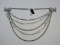 Gorgeous R.J. Graziano Designer Neiman Marcus Original Tags Multistrand Necklace w/Accent?