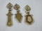 3 India Brass Snuff Pendant Bottles Various Design