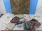 Lot Doilies, Needlework, Hand Made Lace Runners, Dresser/Vanity Scarves