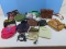 Lot Misc. Ladies Coin Purse, Cinderella Wrist Let, Fanny Pack, Tooled Leather Pocketbook etc..
