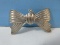 Sterling Ribbon Bow Pendant
