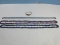 Lot Banded Amethyst Beaded Necklace Beaded Lapis Lazuli Necklace with Gold Tone Bracelet