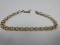 Stamped 14K Gold Rolo/Cable Link Bracelet.  6 1/2