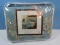 Gallery Collection 3 Piece Embroidered Duvet Mini Set Don Caster French Blue Queen Size &?