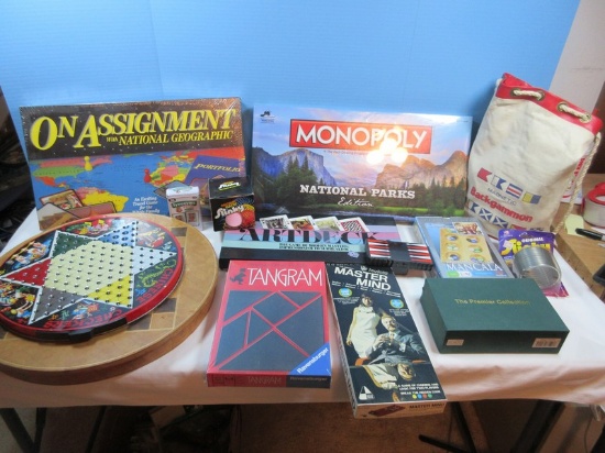 Game Lot Monopoly National Parks Edition, Sealed on Assignment w/National Geographic ?..